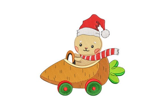 Bunny Driving Carrot Car Christmas Review