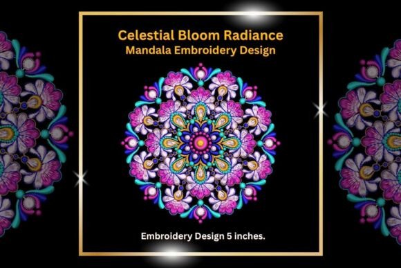 Celestial Bloom Radiance: A Mandala Review for Craft Fairs
