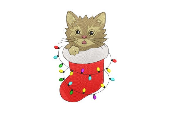 Review: Christmas Cat in a Stocking for Holiday Crafts