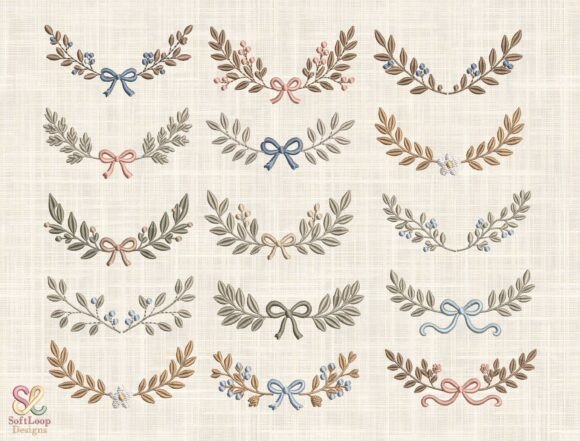 Review: Custom Floral Wreath Embroidery Bundle