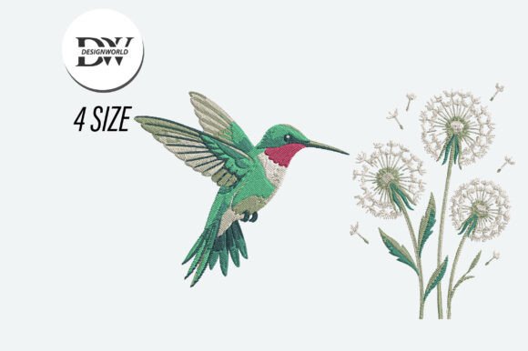 Review: Hummingbird Embroidery Design for Gifts
